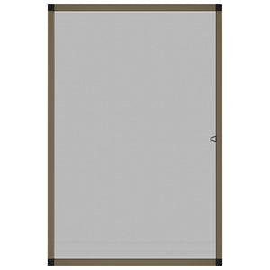 Zanzariera per Finestre Marrone 90x120 cm 153835