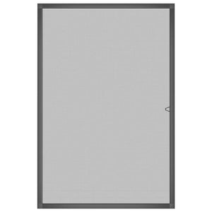 Zanzariera per Finestre Antracite 80x120 cm 153838