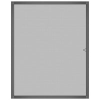 Zanzariera per Finestre Antracite 100x120 cm 153840
