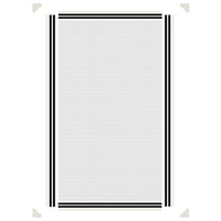 Zanzariera Magnetica per Finestre Bianca 80x140 cm 153847