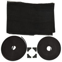 Zanzariera Magnetica per Finestre Antracite 80x140 cm 153848