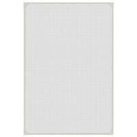 Zanzariera Magnetica per Finestre Bianca 80x120 cm 153849
