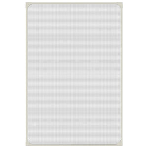 Zanzariera Magnetica per Finestre Bianca 80x120 cm 153849