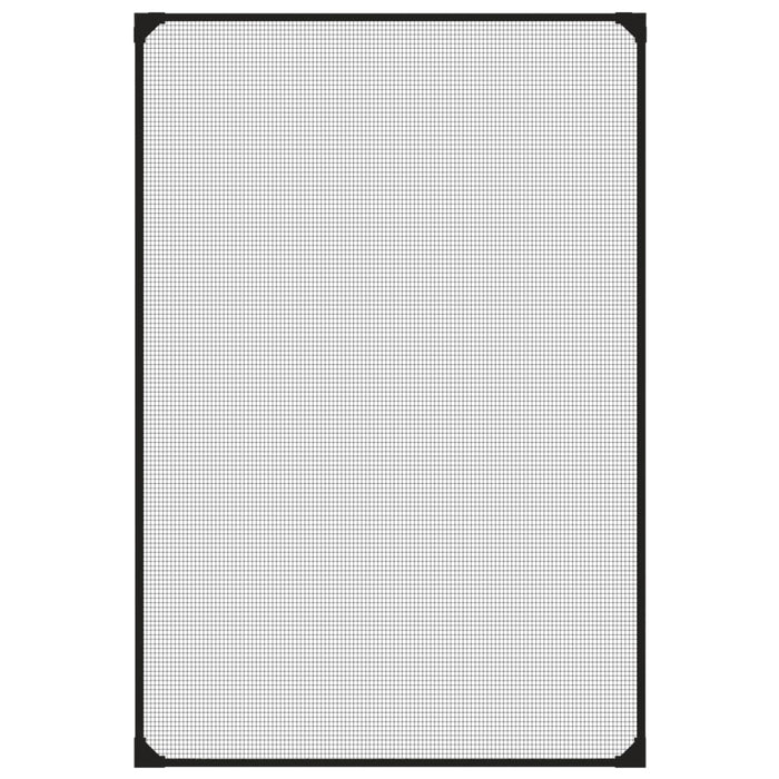 Zanzariera Magnetica per Finestre Antracite 80x120 cm 153850