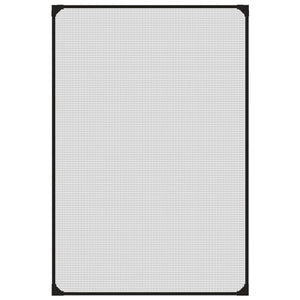 Zanzariera Magnetica per Finestre Antracite 80x120 cm