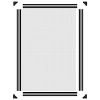 Zanzariera Magnetica per Finestre Antracite 80x120 cm