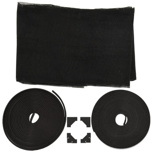 Zanzariera Magnetica per Finestre Antracite 80x120 cm 153850