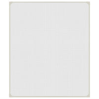 Zanzariera Magnetica per Finestre Bianca 100x120 cm 153851