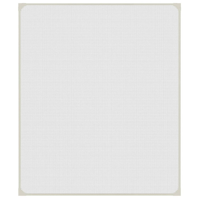Zanzariera Magnetica per Finestre Bianca 100x120 cm 153851