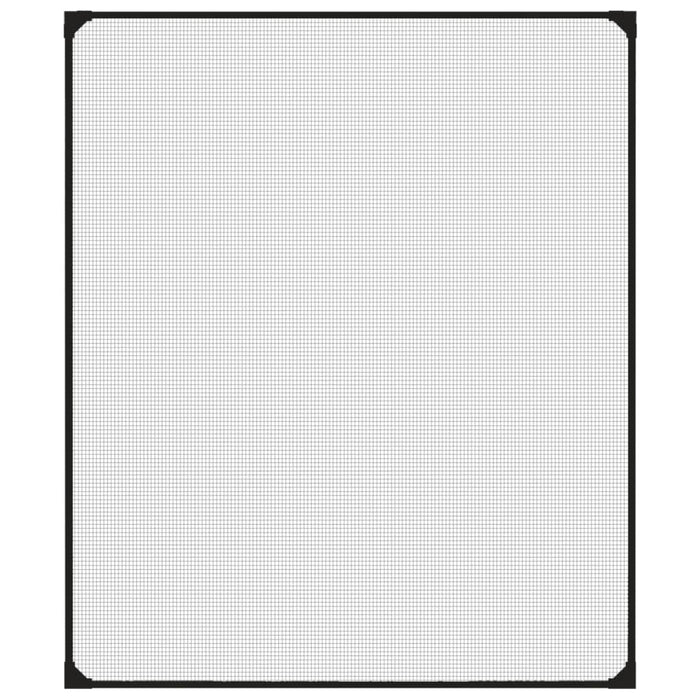 Zanzariera Magnetica per Finestre Antracite 100x120 cmcod mxl 71085