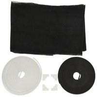 Zanzariera Magnetica per Finestre Bianca 120x140 cm 153853