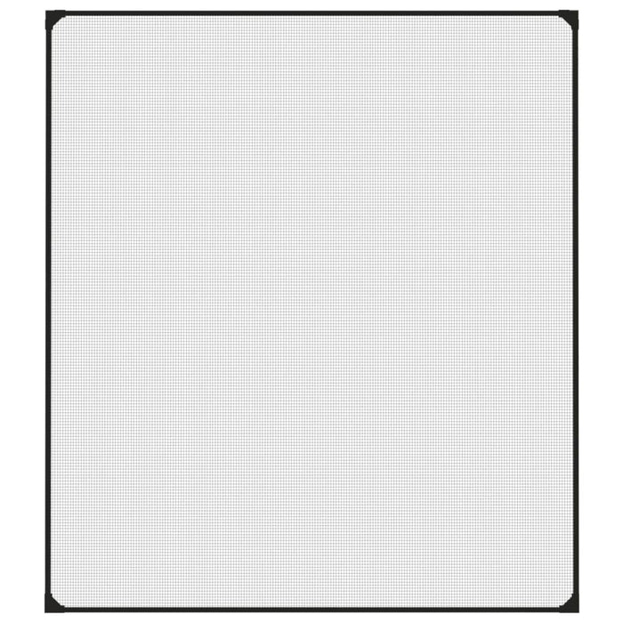 Zanzariera Magnetica per Finestre Antracite 120x140 cm 153854