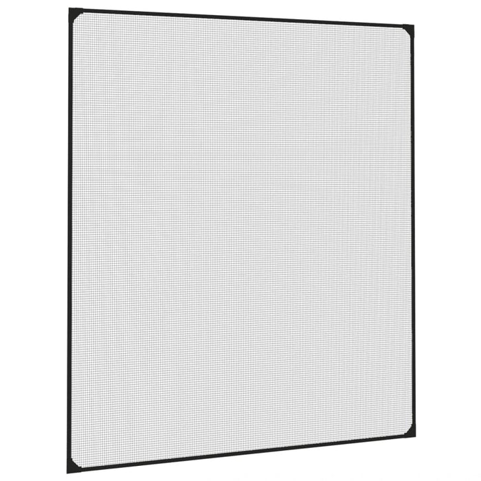 Zanzariera Magnetica per Finestre Antracite 130x150 cm 153856