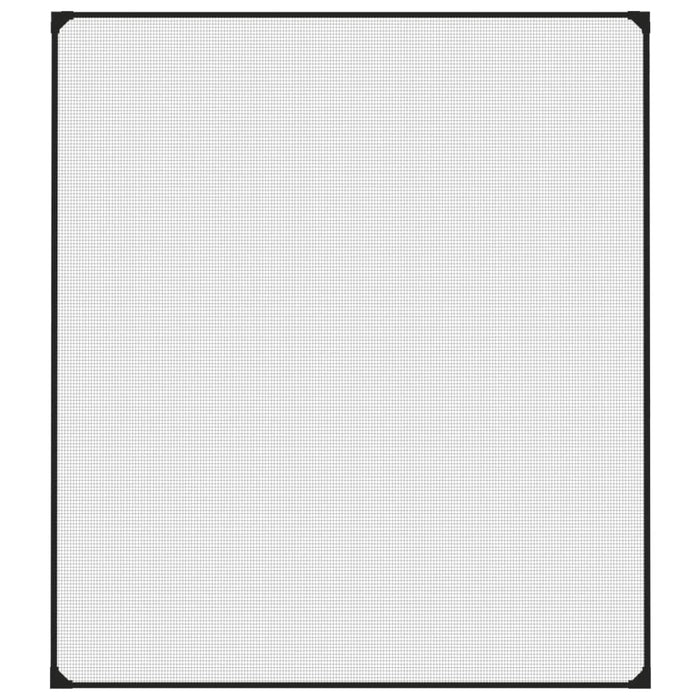 Zanzariera Magnetica per Finestre Antracite 130x150 cm 153856