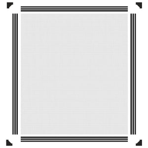 Zanzariera Magnetica per Finestre Antracite 130x150 cm