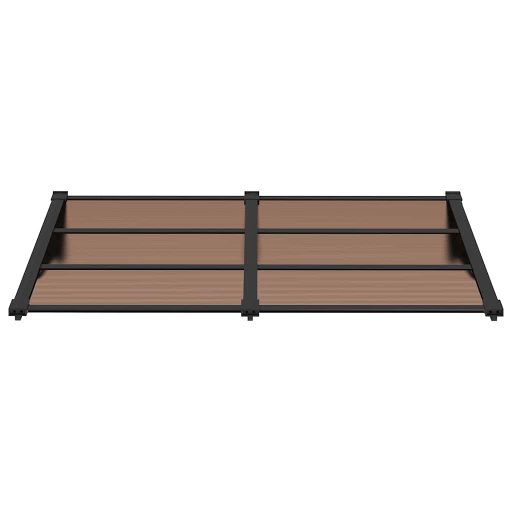 Tettoia per Porta Nera 152,5x90 cm in Policarbonatocod mxl 79205