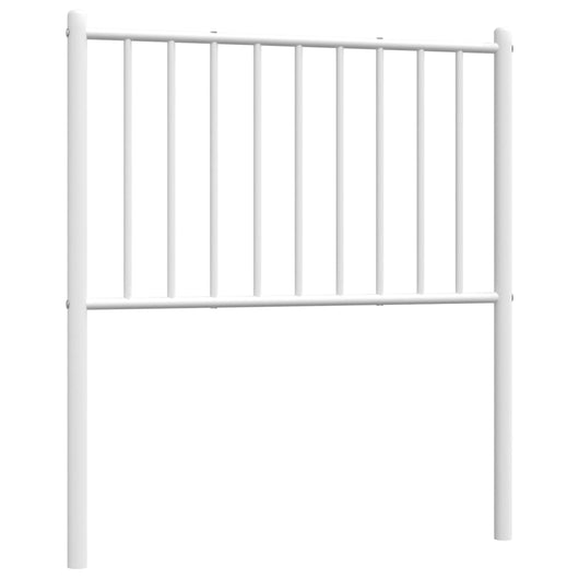 Testiera in Metallo Bianco 80 cm 350958