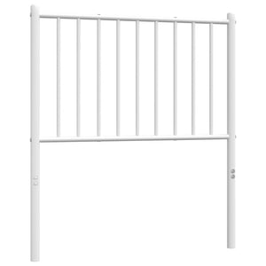 Testiera in Metallo Bianco 80 cm 350958