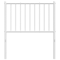 Testiera in Metallo Bianco 80 cm 350958