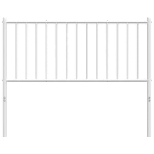 Testiera in Metallo Bianco 107 cm