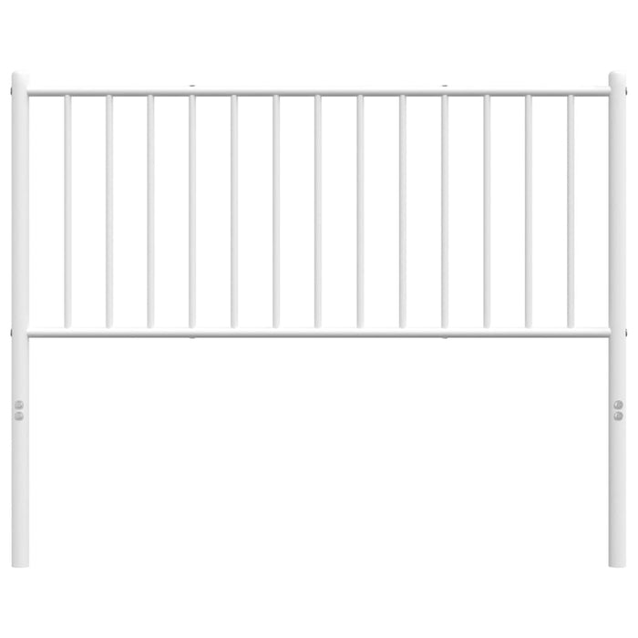 Testiera in Metallo Bianco 107 cm