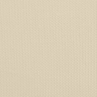 Sedie da Spiaggia Pieghevoli 2 pz Crema Alluminio e Textilene