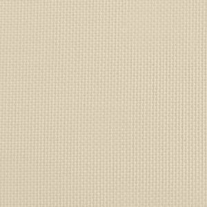 Sedie da Spiaggia Pieghevoli 2 pz Crema Alluminio e Textilene