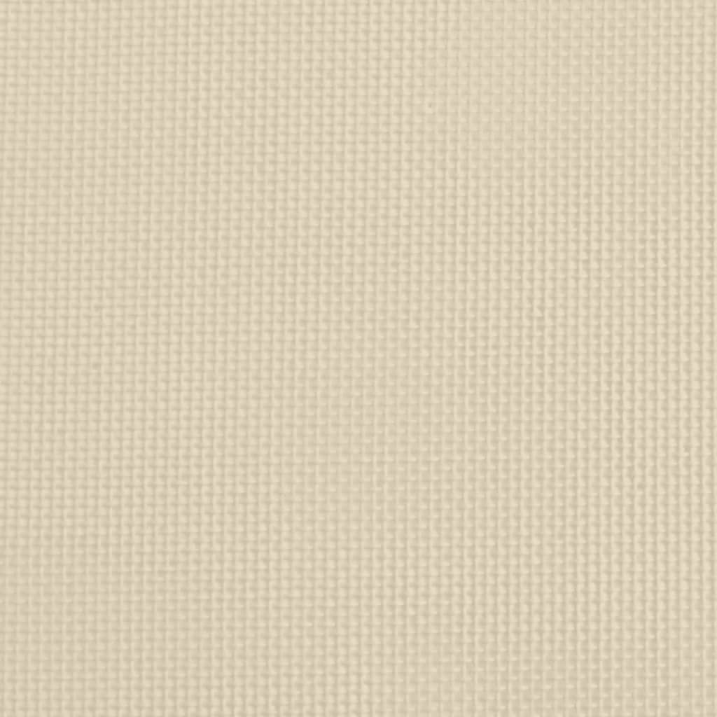 Sedie da Spiaggia Pieghevoli 2 pz Crema Alluminio e Textilene 360169