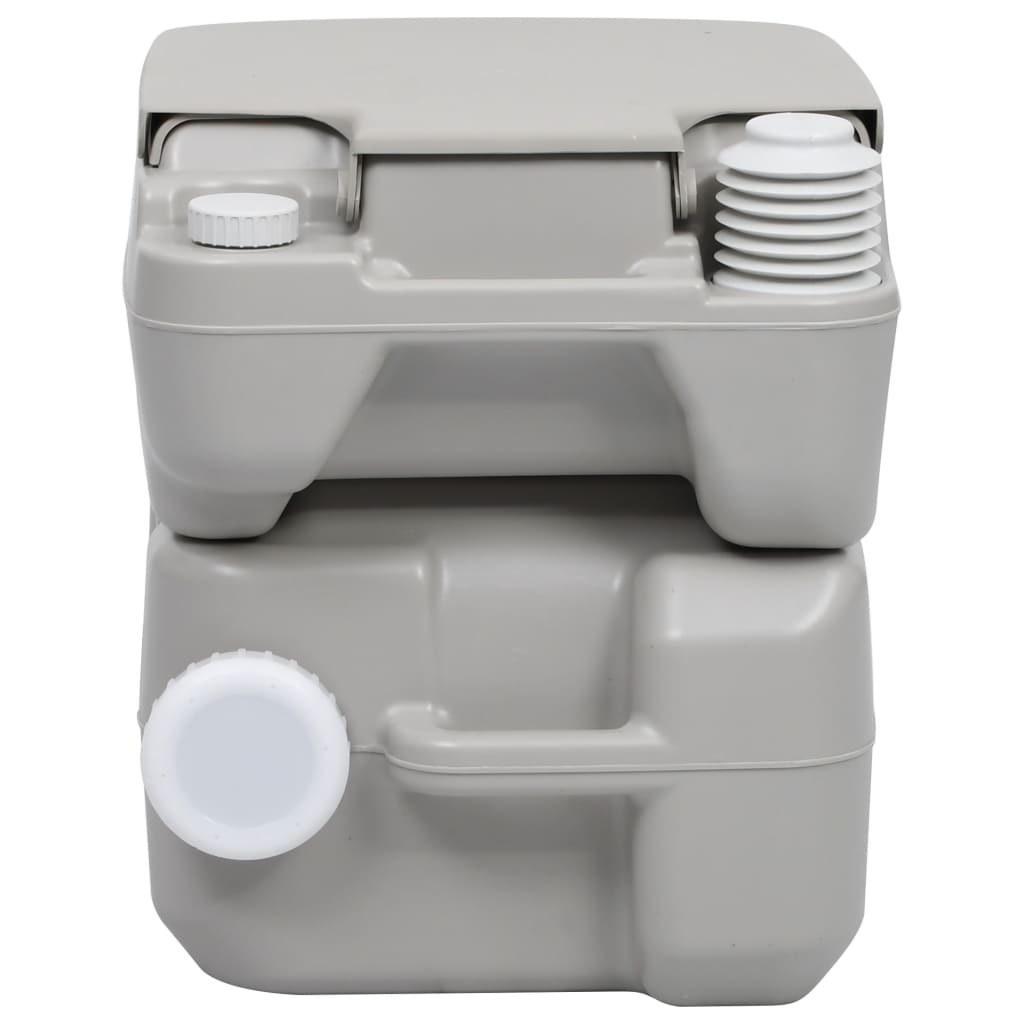 Set Toilette Portatile Campeggio Supporto Lavamani Tanica Acqua cod mxl 58381
