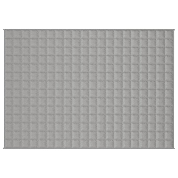 Coperta Ponderata Grigia 140x200 cm 10 kg Tessuto 3154782