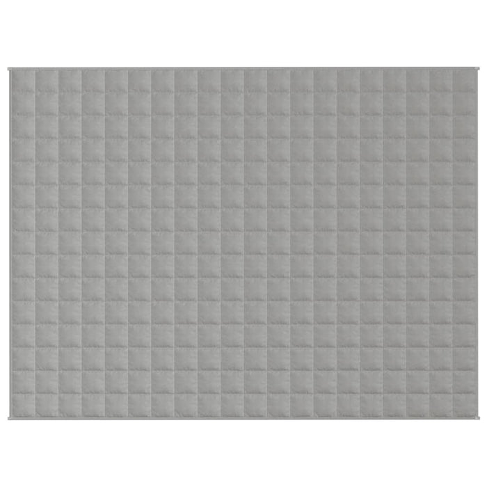 Coperta Ponderata Grigia 152x203 cm 11 kg Tessuto 3154784