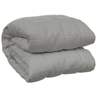 Coperta Ponderata Grigia 220x230 cm 11 kg Tessuto 3154789