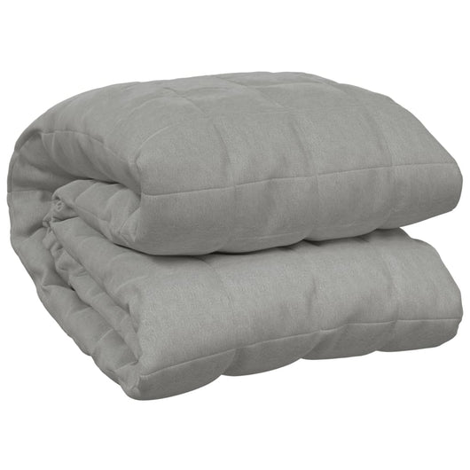 Coperta Ponderata Grigia 220x230 cm 15 kg Tessuto 3154791