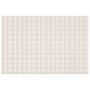 Coperta Ponderata Crema Chiaro 122x183 cm 9 kg Tessuto 3154812