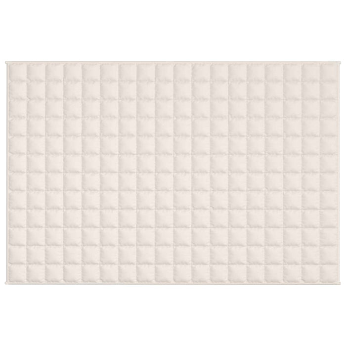 Coperta Ponderata Crema Chiaro 122x183 cm 9 kg Tessuto 3154812