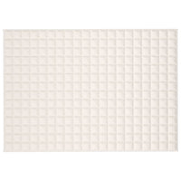 Coperta Ponderata Crema Chiaro 135x200 cm 10 kg Tessuto cod mxl 77742