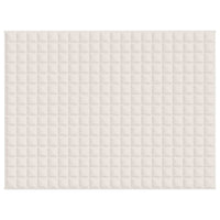 Coperta Ponderata Crema Chiaro 152x203 cm 7 kg Tessuto 3154819
