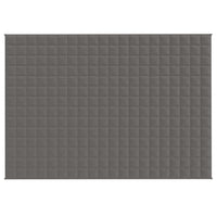 Coperta Ponderata Grigia 140x200 cm 6 kg Tessuto