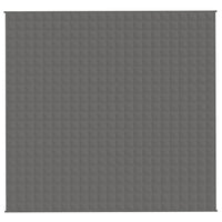 Coperta Ponderata Grigia 220x230 cm 11 kg Tessuto 3154843