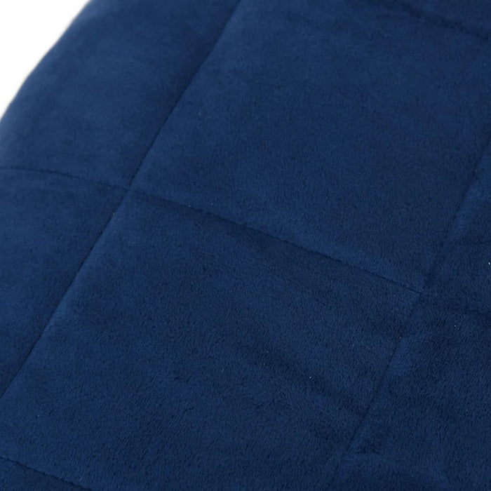 Coperta Ponderata Blu 122x183 cm 5 kg Tessuto 3154847