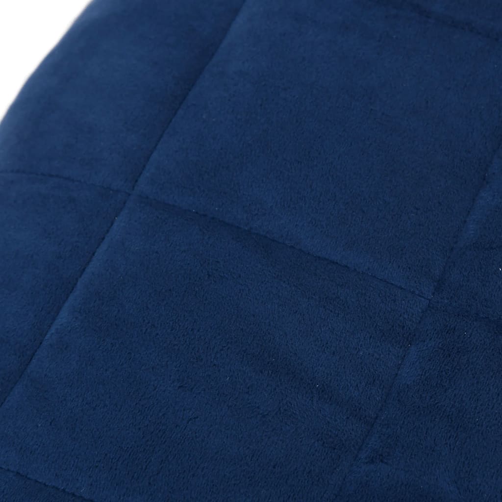 Coperta Ponderata Blu 122x183 cm 9 kg Tessuto 3154848