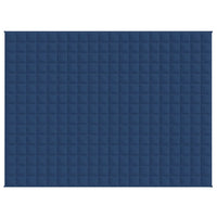 Coperta Ponderata Blu 152x203 cm 7 kg Tessuto 3154855