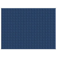 Coperta Ponderata Blu 152x203 cm 11 kg Tessuto 3154856