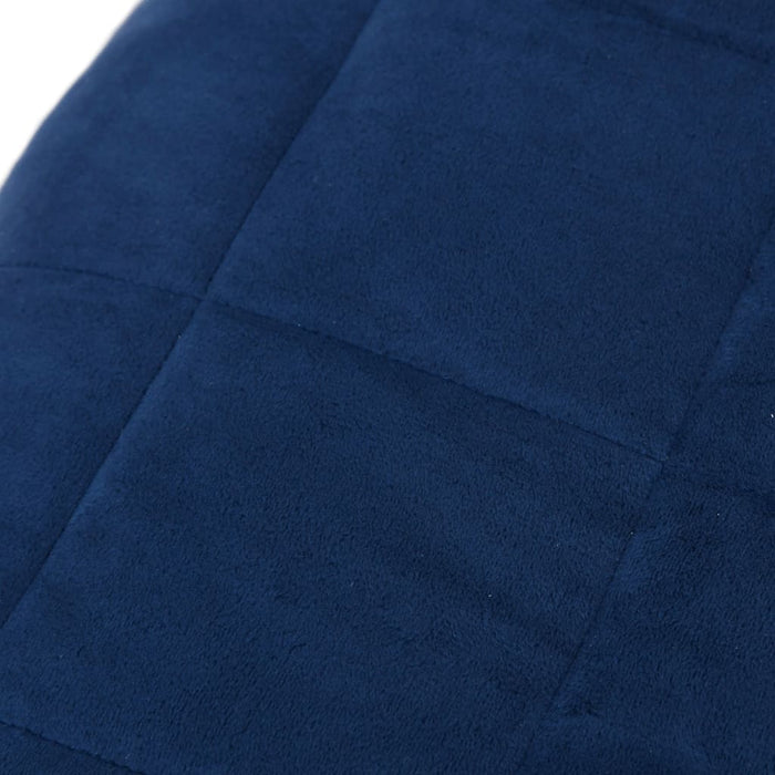 Coperta Ponderata Blu 220x230 cm 15 kg Tessuto 3154863