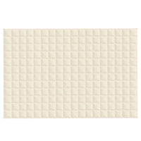 Coperta Ponderata Crema Chiaro 122x183 cm 9 kg Tessuto 3154866