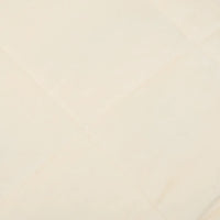 Coperta Ponderata Crema Chiaro 122x183 cm 9 kg Tessuto 3154866