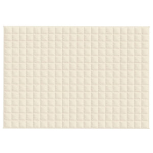Coperta Ponderata Crema Chiaro 135x200 cm 6 kg Tessuto 3154867
