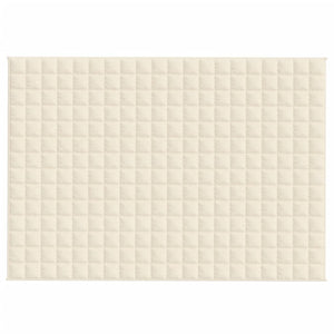 Coperta Ponderata Crema Chiaro 140x200 cm 10 kg Tessutocod mxl 117504