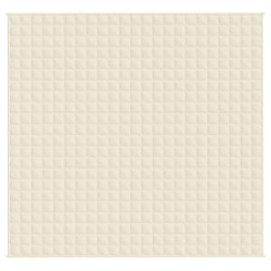 Coperta Ponderata Crema Chiaro 220x230 cm 15 kg Tessutocod mxl 69455