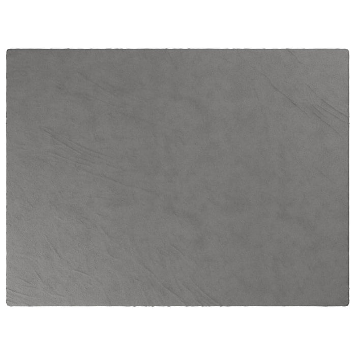 Coperta Ponderata con Copertura Grigia 152x203 cm 11 kg Tessuto